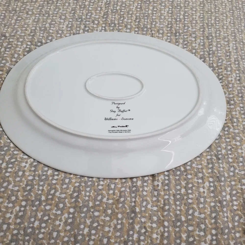 Perigord by Guy Buffet for Williams -Sonoma Oval Platter.